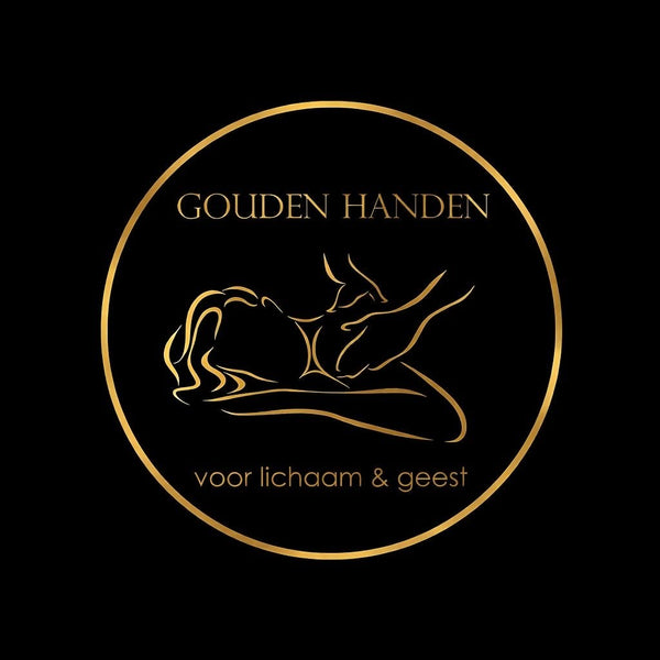 Gouden handen — aangeleverd logo